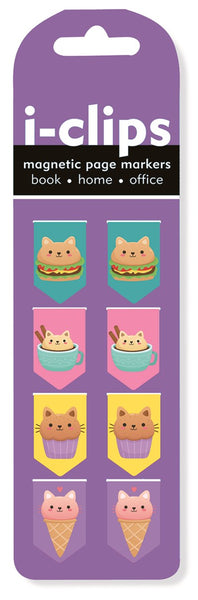 i-clip Kawaii Cats Magnetic Page Markers