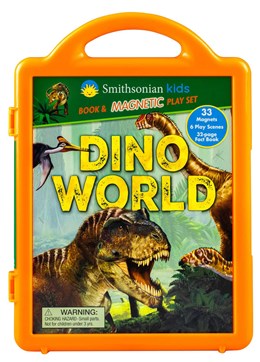 Smithsonian Kids: DinoWorld Book and Magnetic Play Set