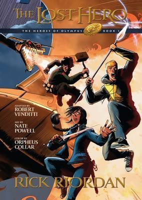 Heroes of Olympus 01 Lost Hero: The Graphic Novel