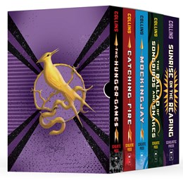 Hunger Games 5-Book Hardcover Box Set (The Hunger Games, Catching Fire, Mockingjay, The Ballad of Songbirds and Snakes, Sunrise on the Reaping)