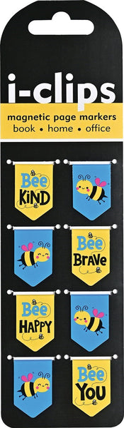 i-clips Bees Magnetic Page Markers