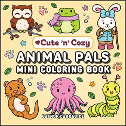 Animal Pals Mini Coloring Book