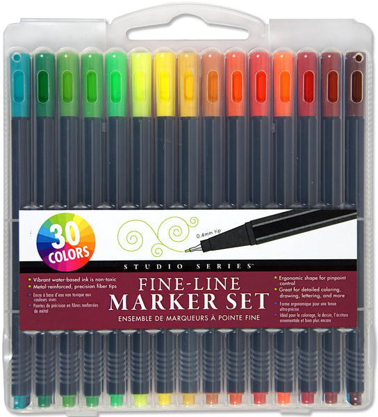Fine-line Colored Marker Set