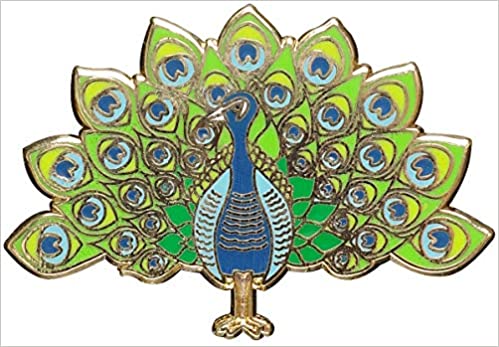 Enamel Pin Peacock
