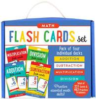 Flash Cards Math Set of 4