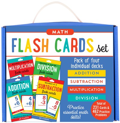 Flash Cards Math Set of 4