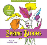 Coloring Book Spring Blooms